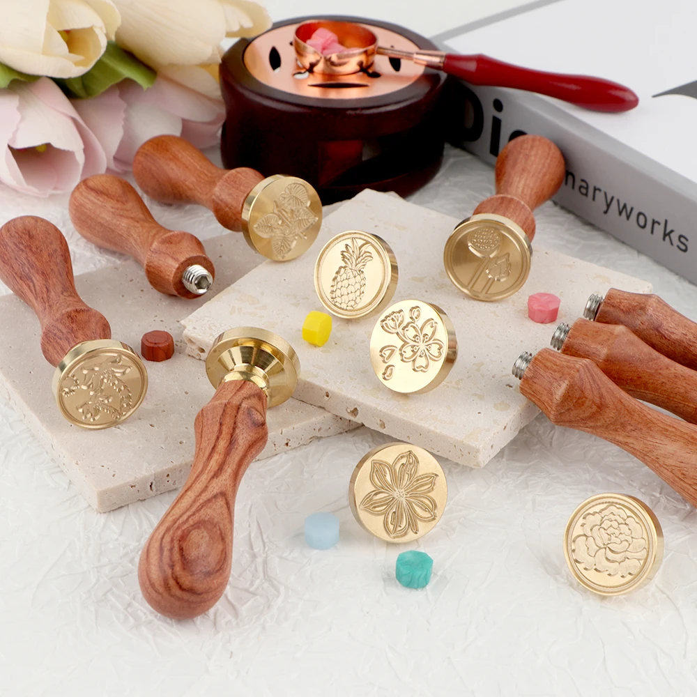 Wax Seal Stamp Set - Ensemble de tampons à sceau de