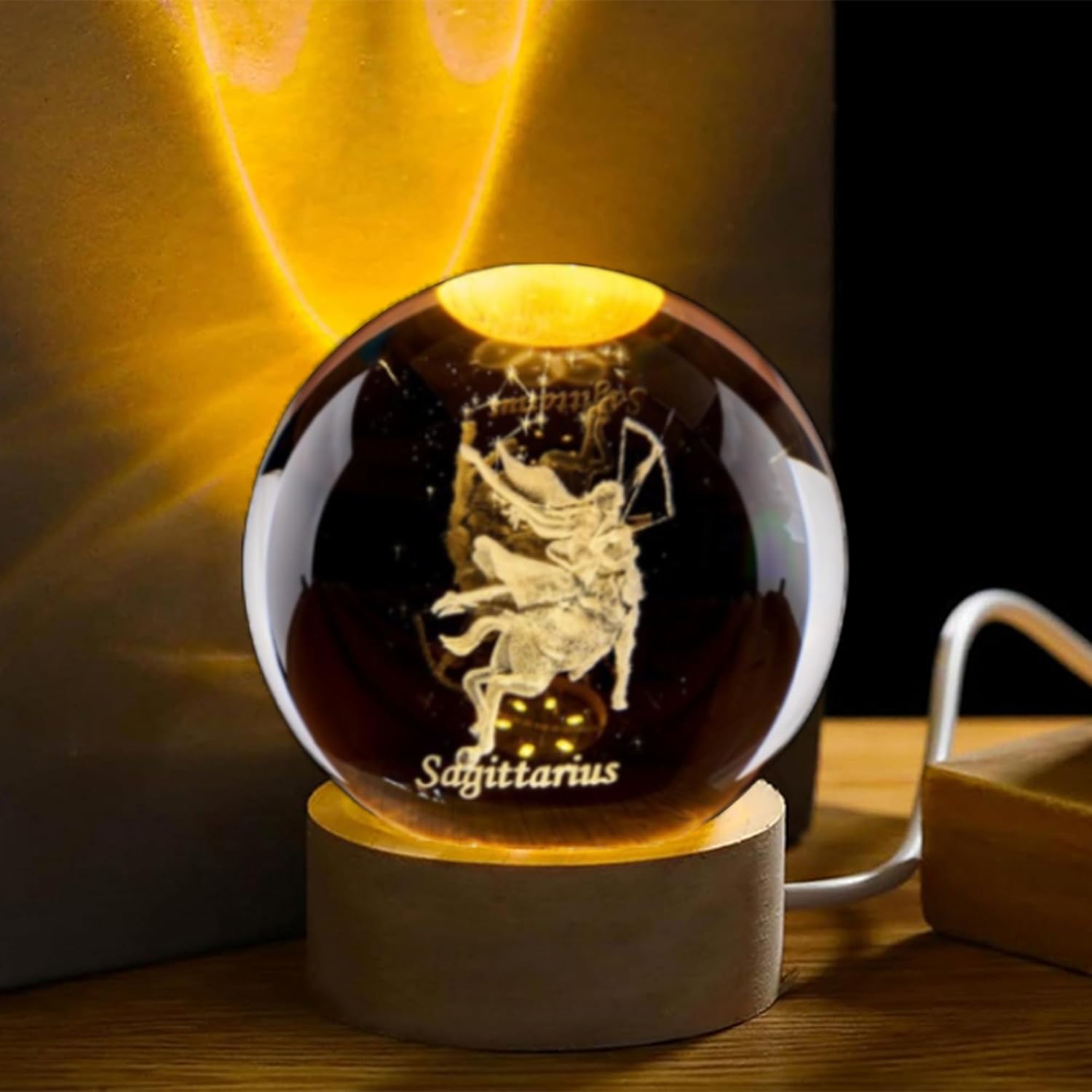 Boule de cristal sagittaire 3D - Paper Weight Crystal avis et prix