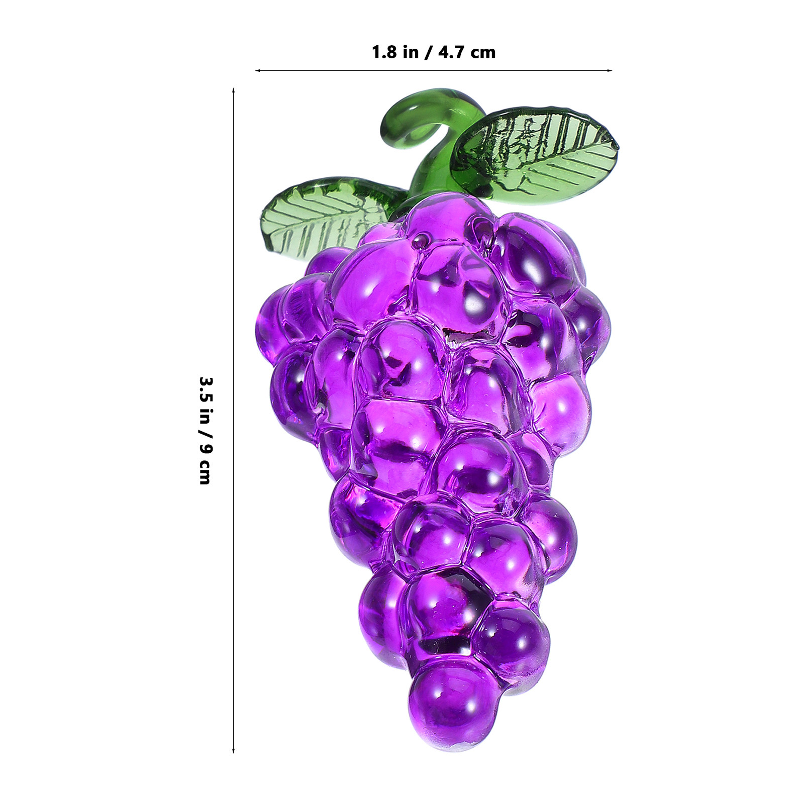 Sculpture de raisin artificiel - Paper Weight Crystal avis et prix