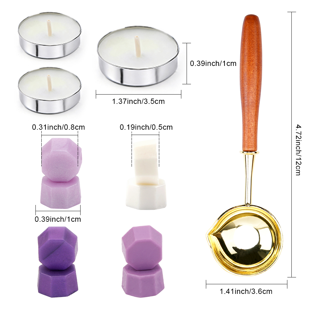 Kit de perles de cire vintage  - Wax Seal Stamp Set avis et prix
